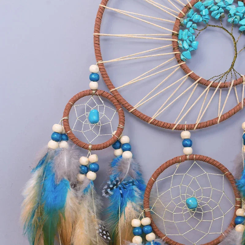 Dreamcatcher Vintage Wind Chime Hanging Decoration Home Decor - Detail View