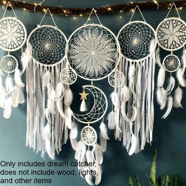 Dreamcatcher Wreath style Wall Hanging Decoration Dream Catcher - Hanging Display