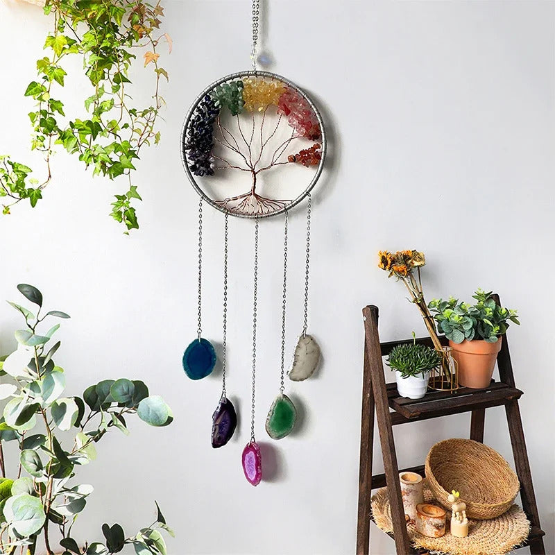 Sleep Guardian Indoor Decorative Wind Chime Dreamcatcher - Hanging Display