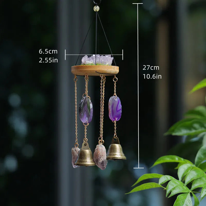 Sun catcher ornament crystal wind chime dreamcatcher - Additional View