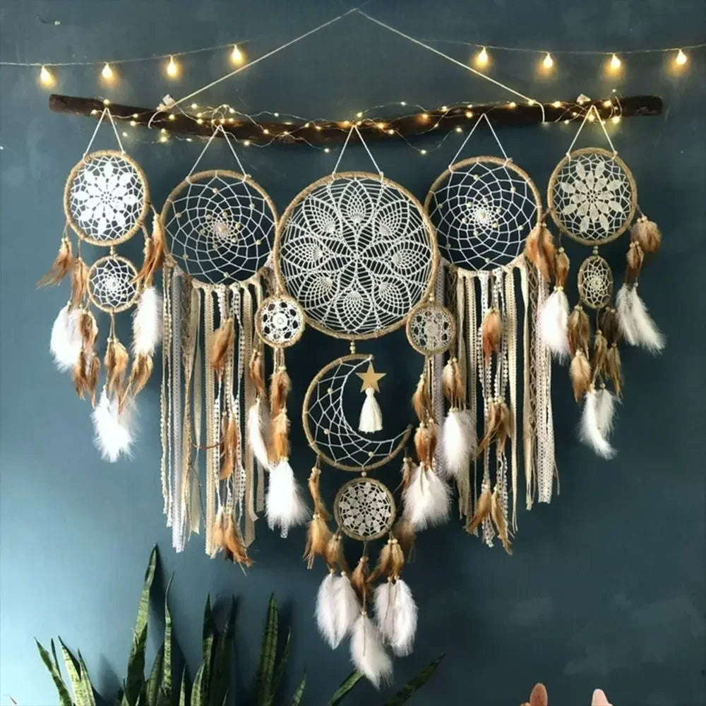 Dreamcatcher Bohemian Home Decor Wall Hanging Decoration - Dimensions