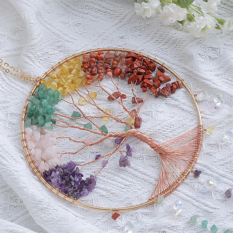 Moon Dreamcatcher Hanging Home Decoration - Side View